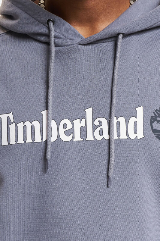 Timberland Kennebec River Linear Logo Erkek Gri Sweatshirt TB0A5UKK0731 - 3