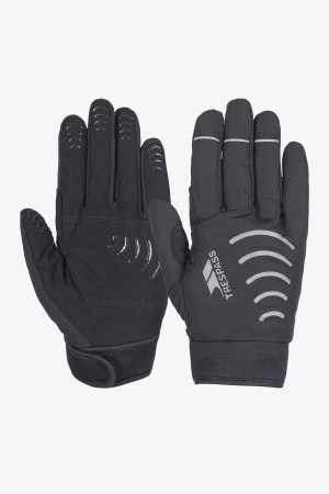Trespass Crossover Unisex Siyah Kayak-Snowboard Eldiveni UAGLGLF20001 - Trespass