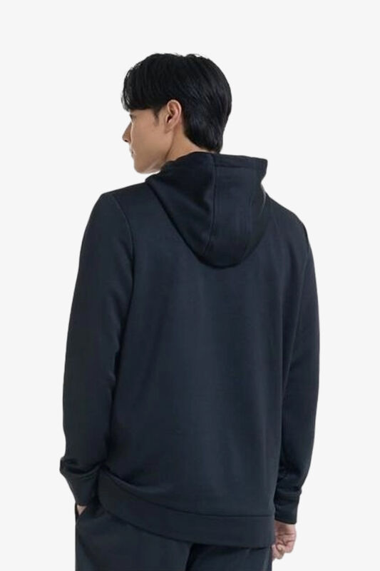 Under Armour Armour Fleece Hoodie Erkek Siyah Sweatshirt 1373353-001 - 4