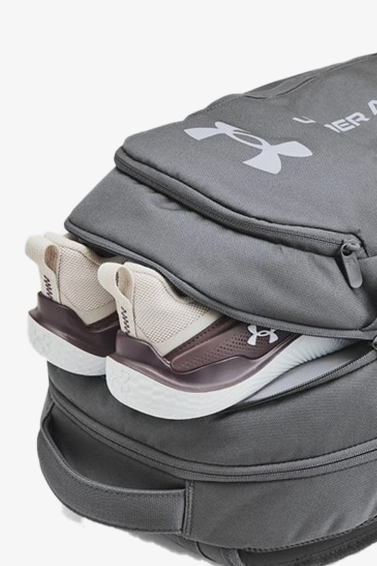 Under Armour Hustle 6.0 Backpack Unisex Gri Sırt Çantası 1384672-025 - 4