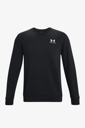 Under Armour icon Fleece Crew Erkek Siyah Sweatshirt 1374250-001 - 3