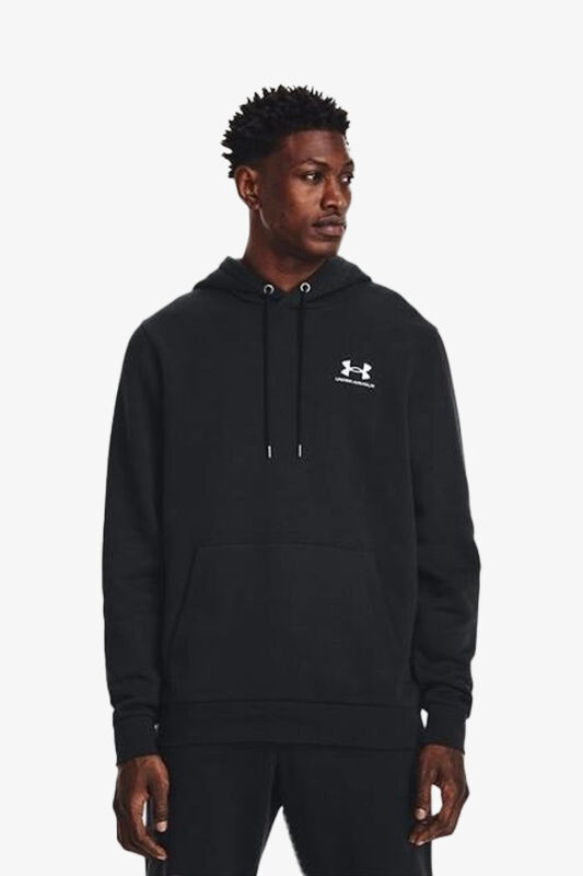 Under Armour icon Fleece Hoodie Erkek Siyah Sweatshirt 1373880-001 - 1