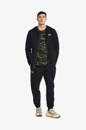 Under Armour icon Fleece Jogger Erkek Siyah Eşofman Altı 1373882-001 - 2