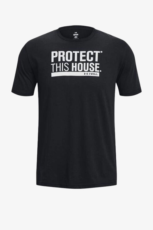 Under Armour Protect This House Ss Erkek Siyah T-shirt 1379022-001 - 3