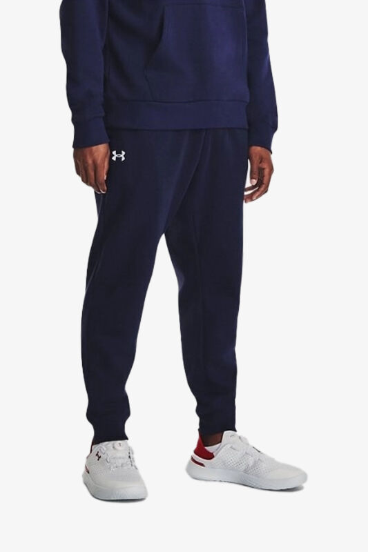 Under Armour Rival Fleece Joggers Erkek Lacivert Eşofman Altı 1379774-410 - 1