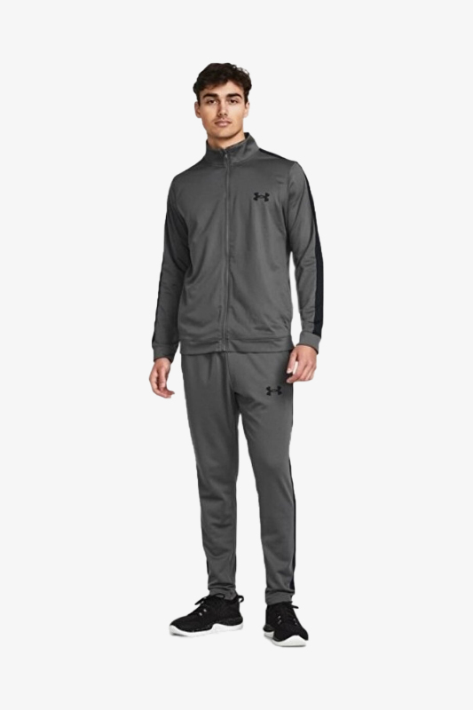 Under Armour Rival Knit Track Suit Erkek Gri Eşofman Takımı 1357139-025 - 1