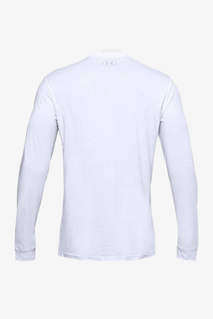 Under Armour Sportstyle Erkek Beyaz Uzun Kol T-Shirt 1329585-100 - 5