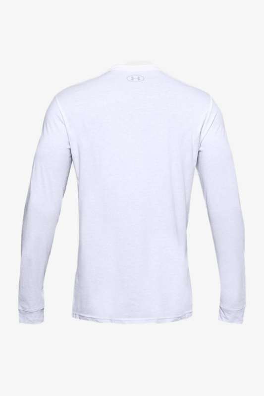 Under Armour Sportstyle Erkek Beyaz Uzun Kol T-Shirt 1329585-100 - 5
