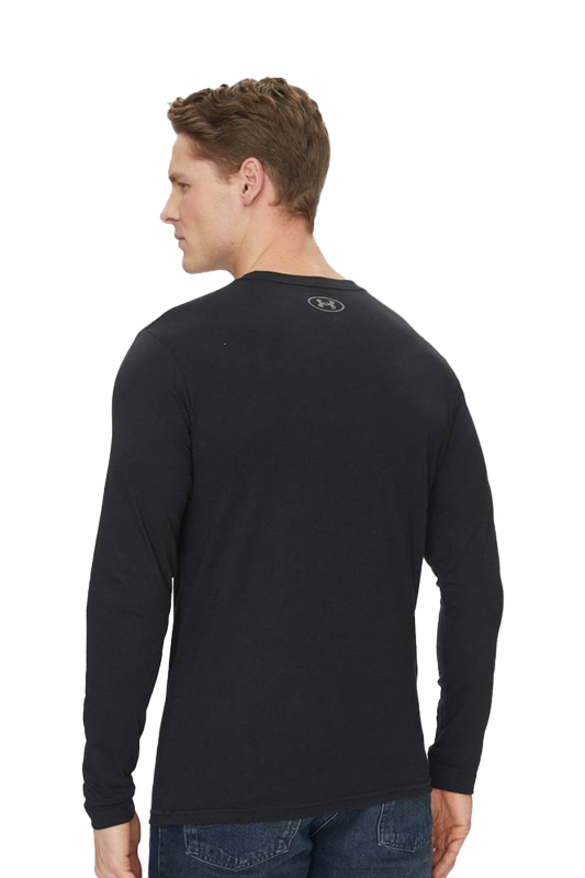 Under Armour Sportstyle Erkek Siyah Uzun Kol T-Shirt 1329585-002 - 2