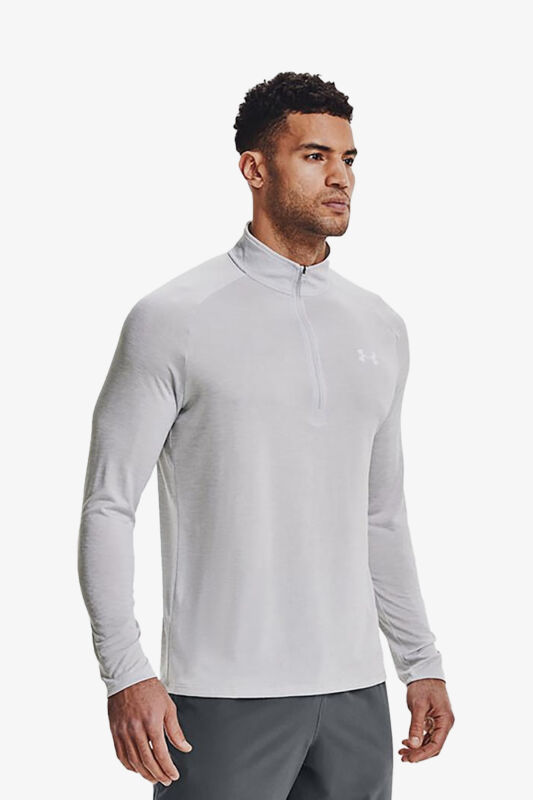 Under Armour Tech 2.0 1/2 Zip Erkek Gri Sweatshirt 1328495-014 - 1