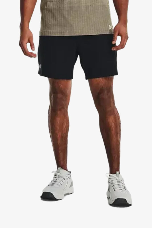 Under Armour Vanish Woven 6İn Shorts Erkek Siyah Antrenman Şortu 1373718-001 - 1