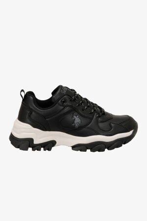 Us Polo Assn 3F Tranke 3Pr Kadın Siyah Sneaker 101416512 - Us Polo Assn