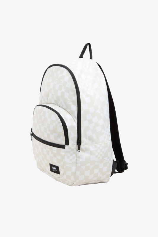 Vans Ranged 2 Prints Backpack-B Kadın Beyaz Sırt Çantası VN0A7UFM2N11 - 2