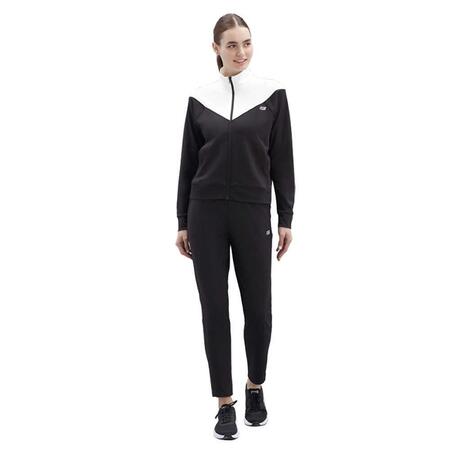 Skechers W Micro Collection Colorblock Suit Siyah Kadın Eşofman S212251-001 - SKECHERS