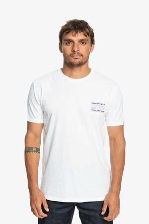 Quiksilver Warpedframes M Tees Beyaz Erkek T-Shirt EQYZT07224-WBB0 - Quiksilver