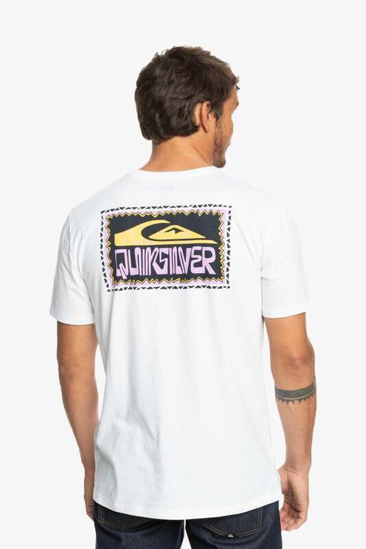 Quiksilver Warpedframes M Tees Beyaz Erkek T-Shirt EQYZT07224-WBB0 - 3
