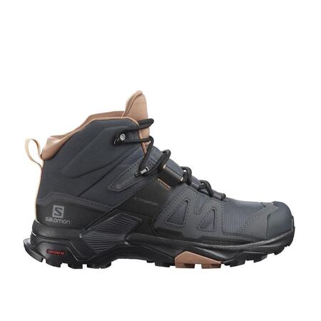 Salomon X Ultra 4 Mid Gtx W Gri Kadın Outdoor Bot L41295600-25383 - Salomon
